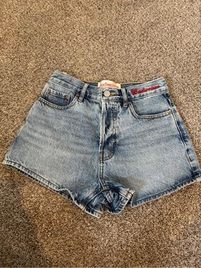 Pacsun Budweiser High-Rise Denim Shorts | Size 24